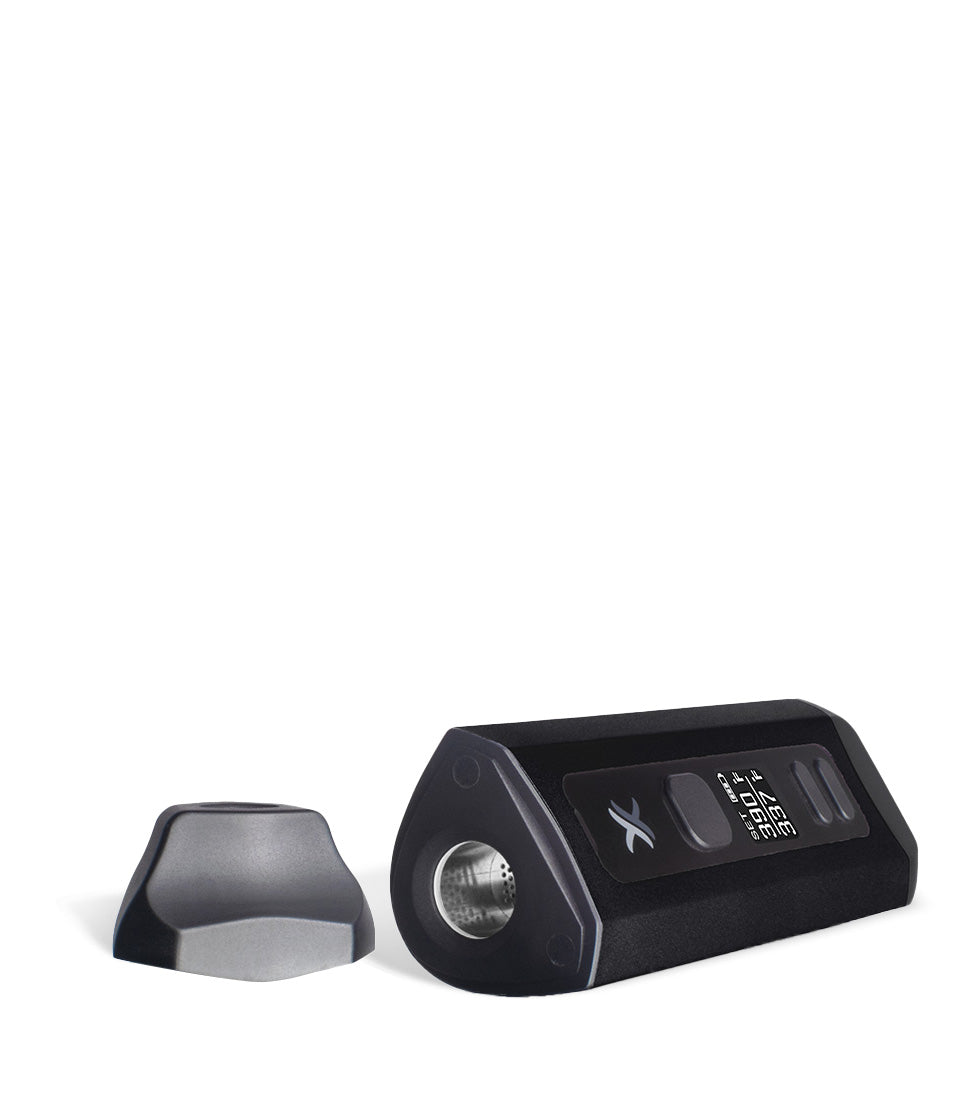 Black Exxus Mini Plus Vaporizer Top View