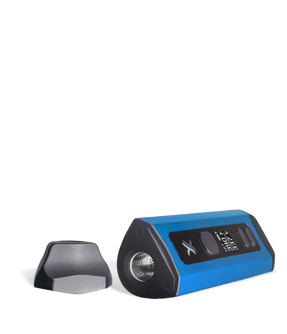 Blue Exxus Mini Plus Vaporizer Top View