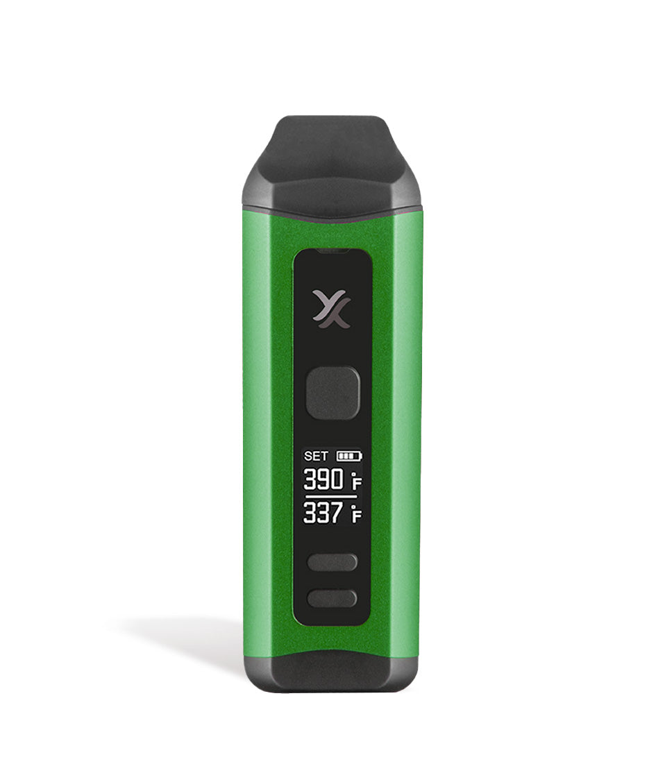 Green Exxus Mini Plus Vaporizer Front View
