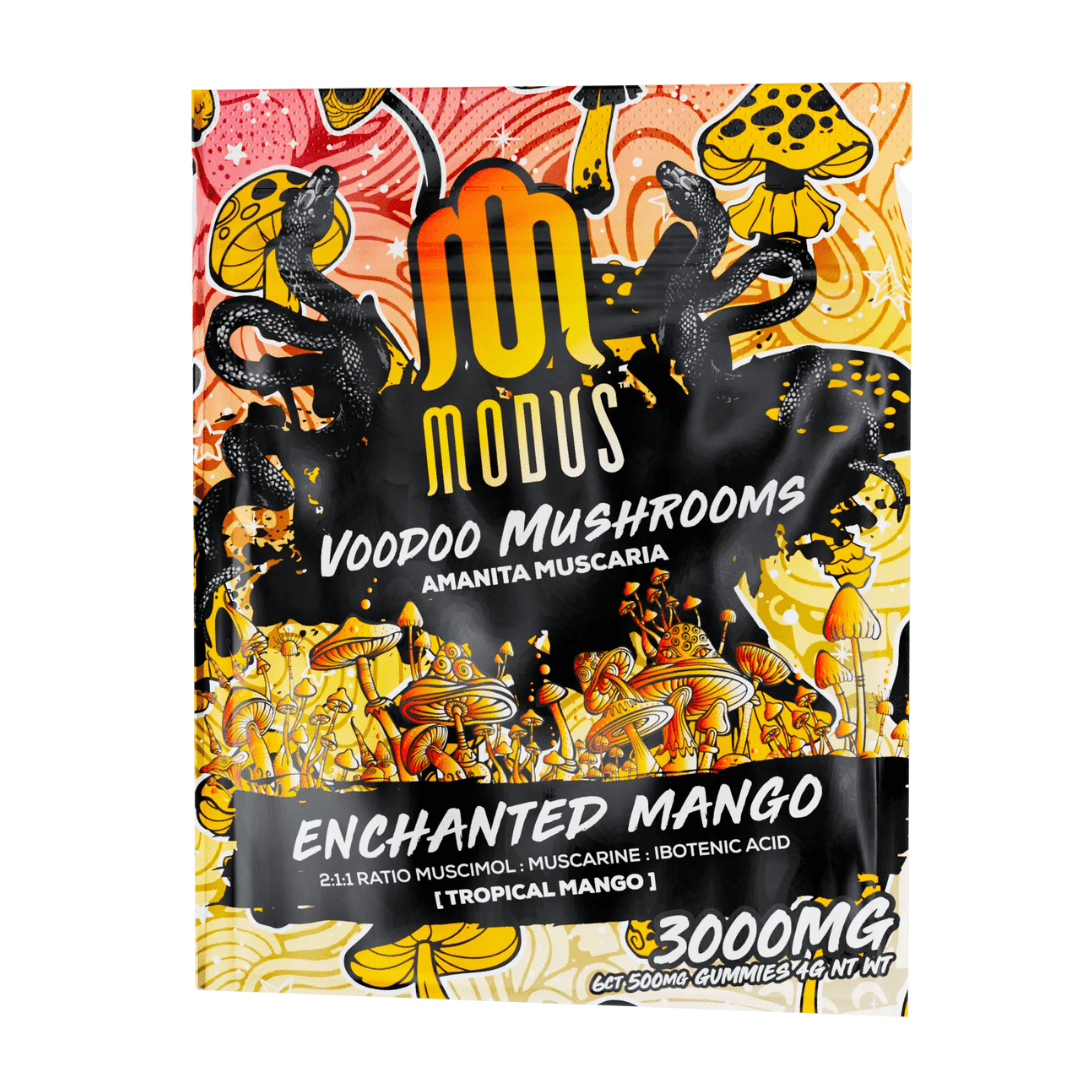 Modus Voodoo Mushrooms 3000mg Gummies 6PK - Enhanted Mango
