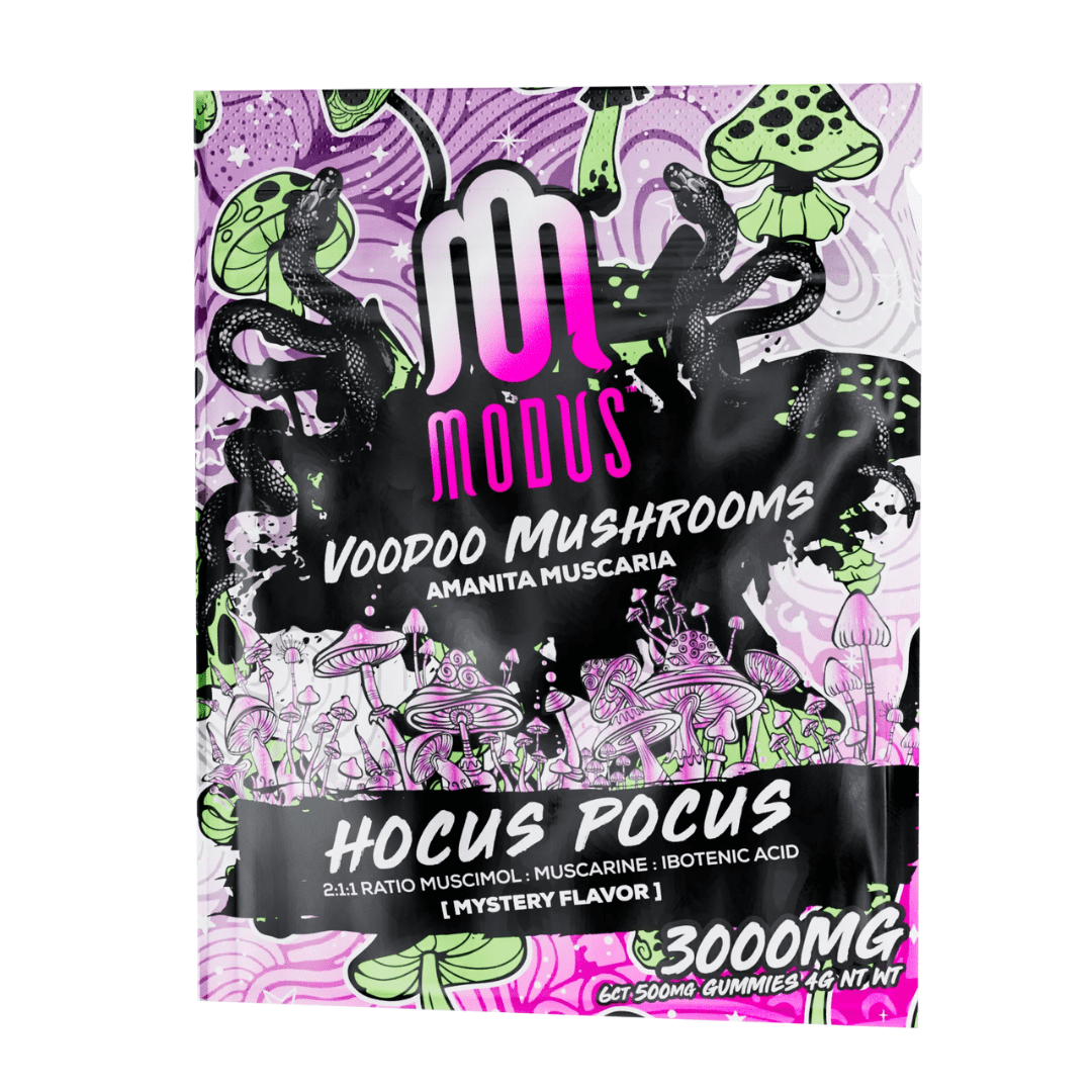 Modus Voodoo Mushrooms 3000mg Gummies 6PK - Hocus Pocus