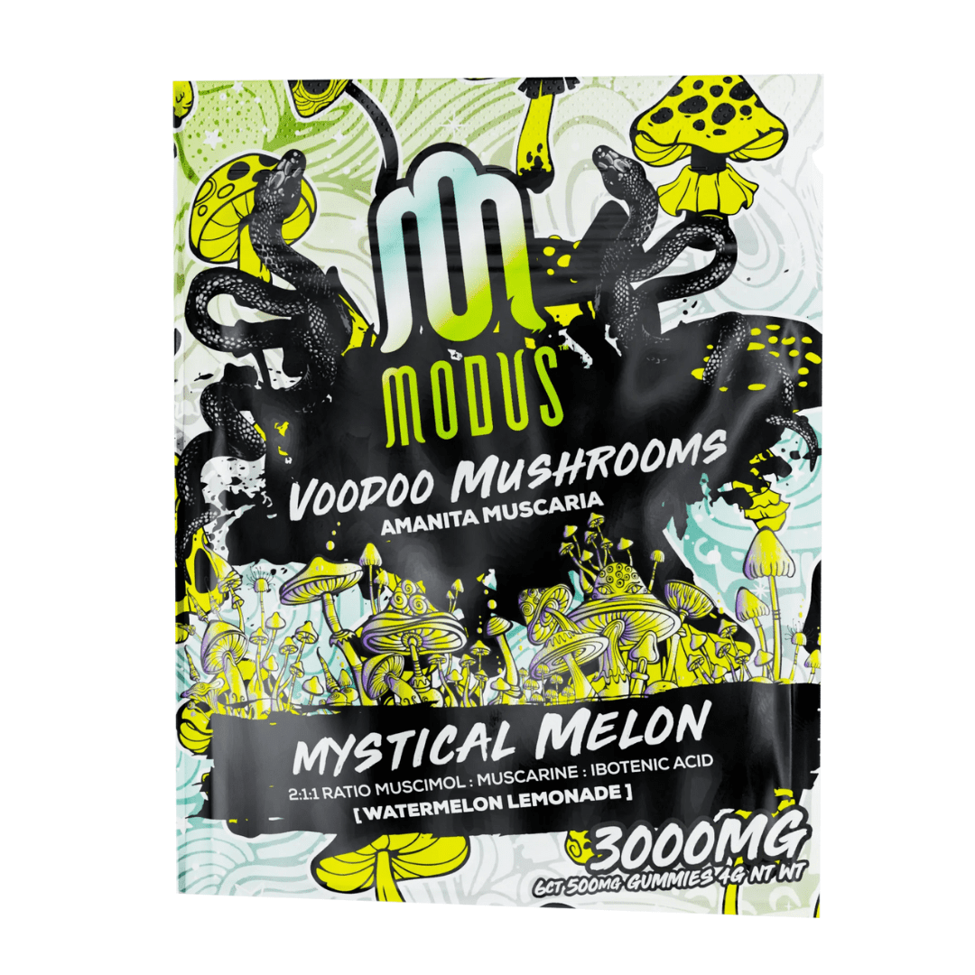 Modus Voodoo Mushrooms 3000mg Gummies - Mystical Melon