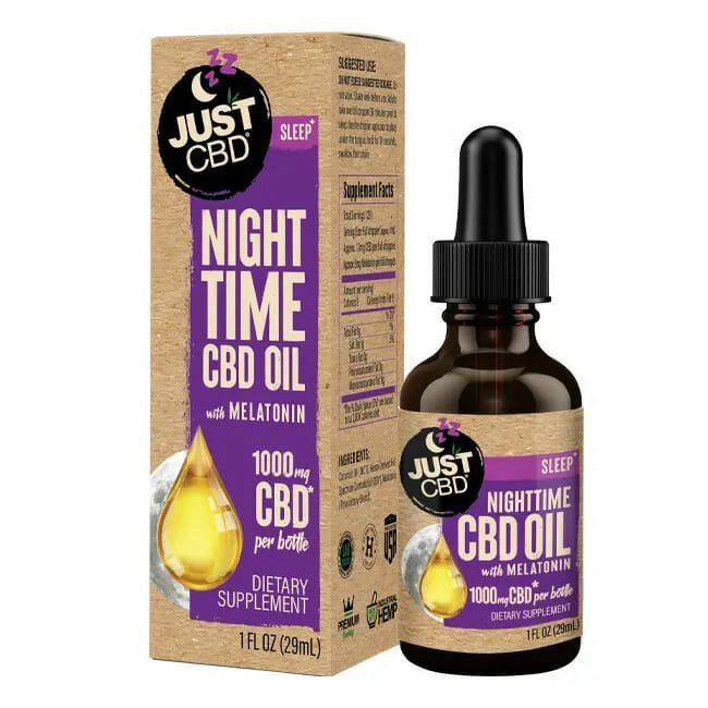 Nighttime CBD Oil Tincture with Melatonin - TPCSUPPLYCO