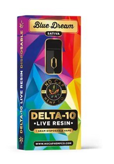 NoCap - Delta 10 + Live Resin 1g Disposable Blue Dream - TPCSUPPLYCO