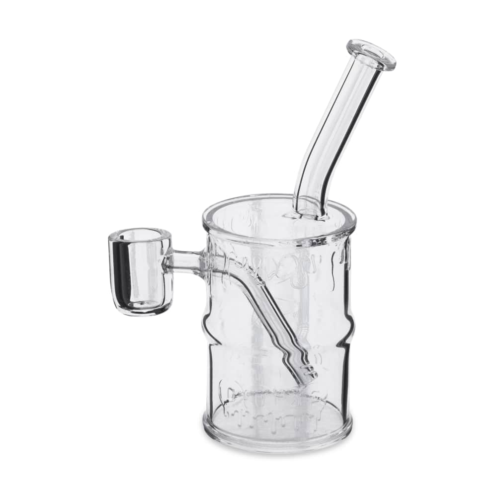 Ooze 5" Mini Glass Dab Rig - Toxic Barrel