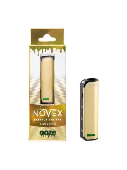 Ooze Novex 650mAh Extract Oil Vaporizer - Gold - TPCSUPPLYCO