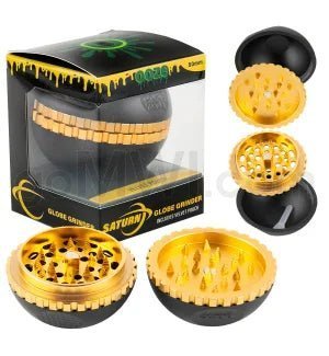 Ooze Saturn Globe 50mm 2" 4pc Grinder - TPCSUPPLYCO