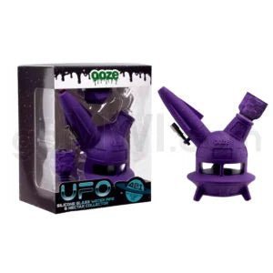 Ooze UFO 6″ Silicone Waterpipe & Nectar Collector - TPCSUPPLYCO