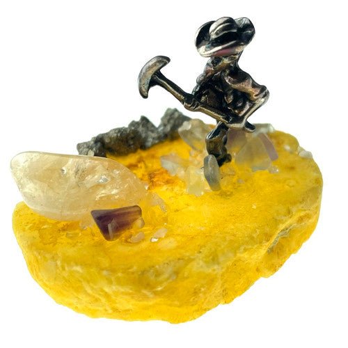 Pewter Mining Assorted in Display Box - TPCSUPPLYCO