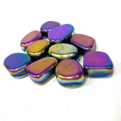 Rainbow Hematite Non Magnetic Tumbled by the Pound - TPCSUPPLYCO