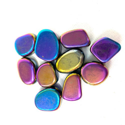 Rainbow Hematite Non Magnetic Tumbled by the Pound - TPCSUPPLYCO