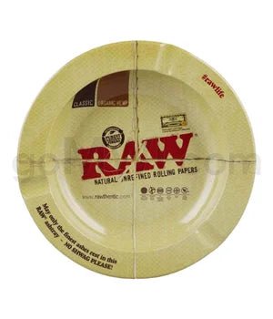 Raw Ashtray Metal - Small Round 5.5" - TPCSUPPLYCO