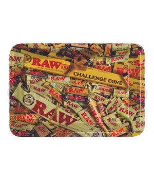 Raw Rolling Tray Metal - Mini Mix 5x7in - TPCSUPPLYCO