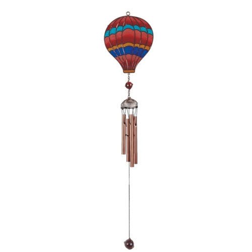 Red Hot Air Balloon Wind Chime GS99457 - TPCSUPPLYCO