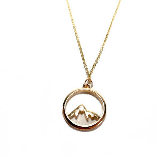 Rocky Mountain Necklace Gold or Silver 1 Count - TPCSUPPLYCO