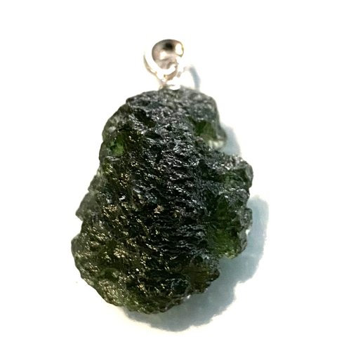 Rough Genuine Moldavite Pendant 5.6gm Average 1 Piece Assorted - TPCSUPPLYCO