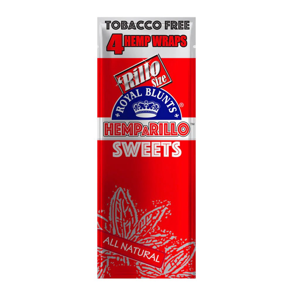 Royal Blunts Hemparillo Hemp Wraps 4/pk 15ct/bx - Sweets - TPCSUPPLYCO