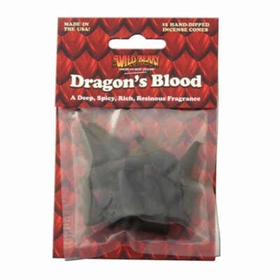 Wildberry Incense Pre-Packed Backflow Cones 15/ct