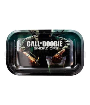 V Syndicate 11x7in Medium Rolling Tray- Call of Doobie