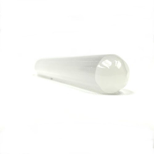 Selenite Energy Want With Point and Round End Sticks 6" + - Hand Made Morocco - TPCSUPPLYCO