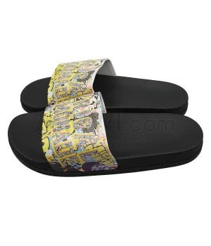 Slippers Large Size Lyrical Lemonade Design - TPCSUPPLYCO