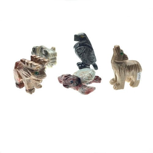 Small Soapstone Animals Assorted 1 Count - TPCSUPPLYCO