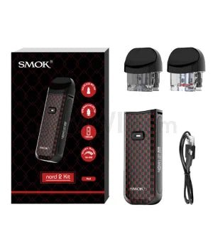 Smok Nord 2 Pod Kit 1500 mAh - Red - TPCSUPPLYCO