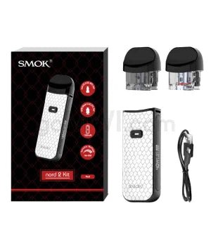 Smok Nord 2 Pod Kit 1500 mAh White Cobra - TPCSUPPLYCO