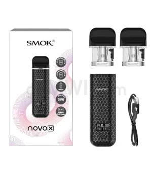 Smok Novo X Kit 800 mAh - Black Cobra - TPCSUPPLYCO