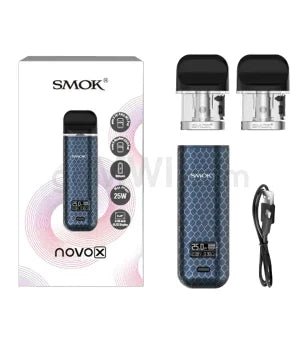 Smok Novo X Kit 800 mAh - Blue Cobra - TPCSUPPLYCO