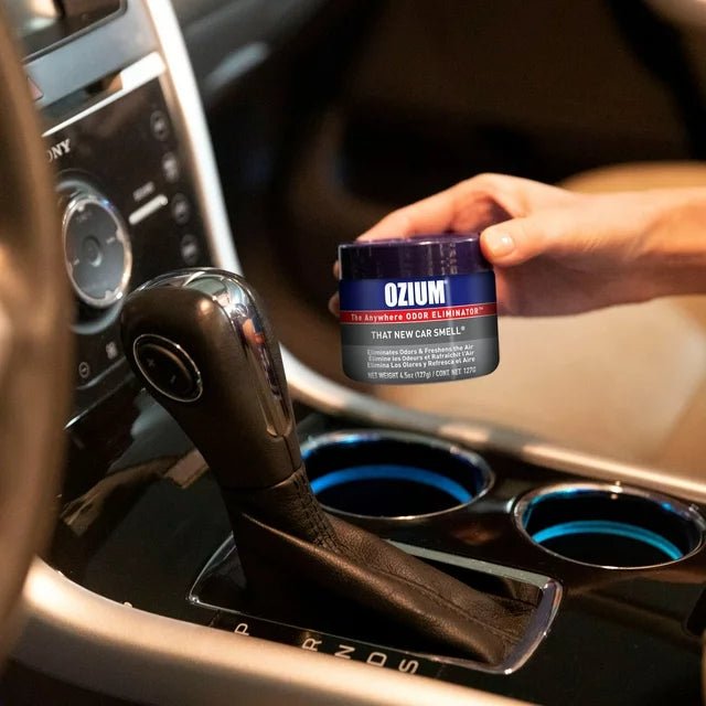 Smoke Odor Ozium Gel New Car 4.5oz. - TPCSUPPLYCO