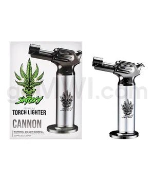 Smoxy Cannon Torch 6PC/BX - Silver - TPCSUPPLYCO