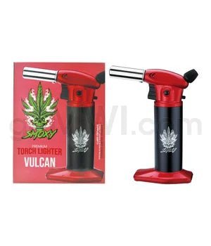 Smoxy Vulcan Torch 6PC/BX - Red - TPCSUPPLYCO