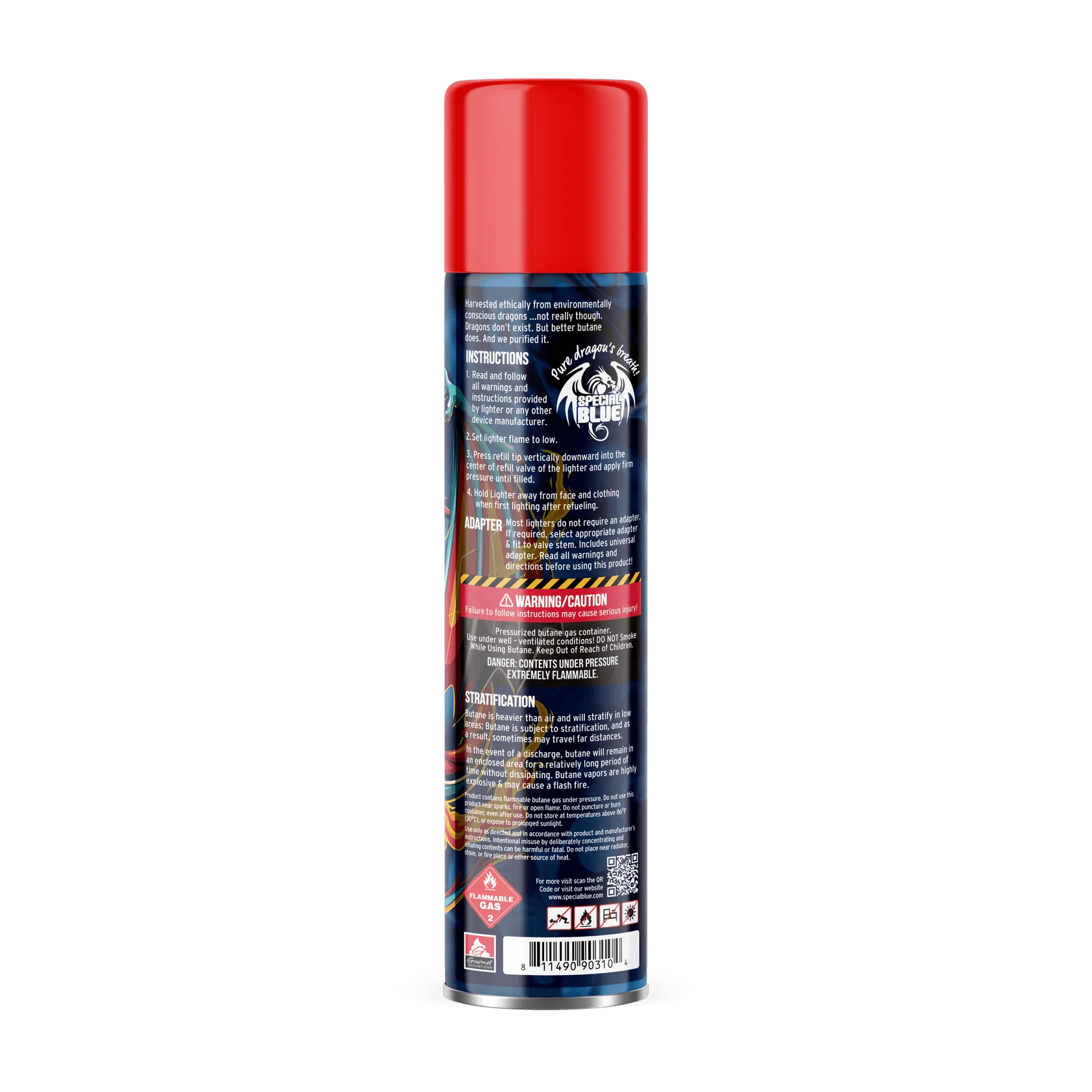 Special Blue 300ml 9X Refined Butane - TPCSUPPLYCO