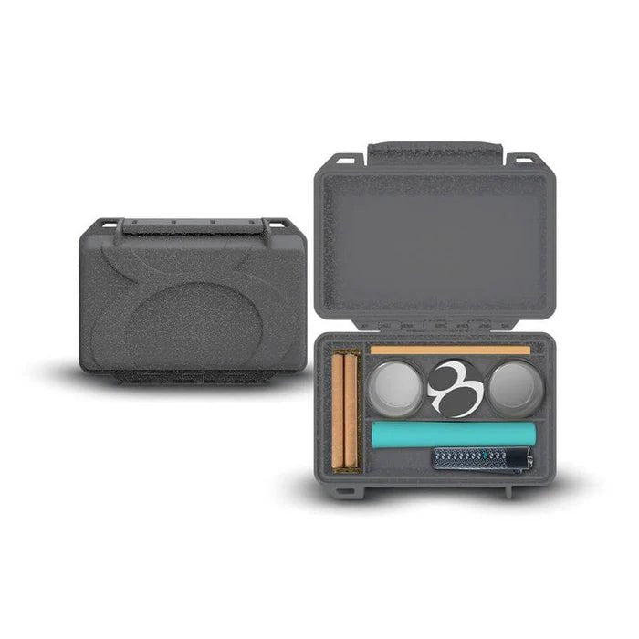 Str8 Roll Kit Mini w/ Built - in Tray & Acc - Cosmic Grey - TPCSUPPLYCO