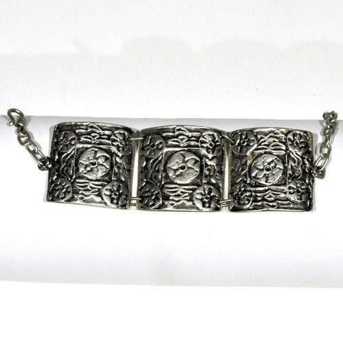 Three Square Turkish Bracelet - Zamak Jewelry - Z15002 - TPCSUPPLYCO