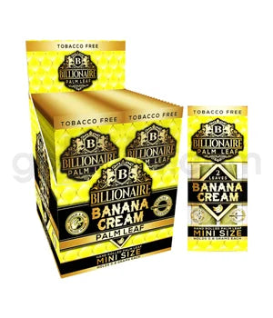 Billionaire Palm Mini Wraps 2pk 24ct/bx - Banana Cream