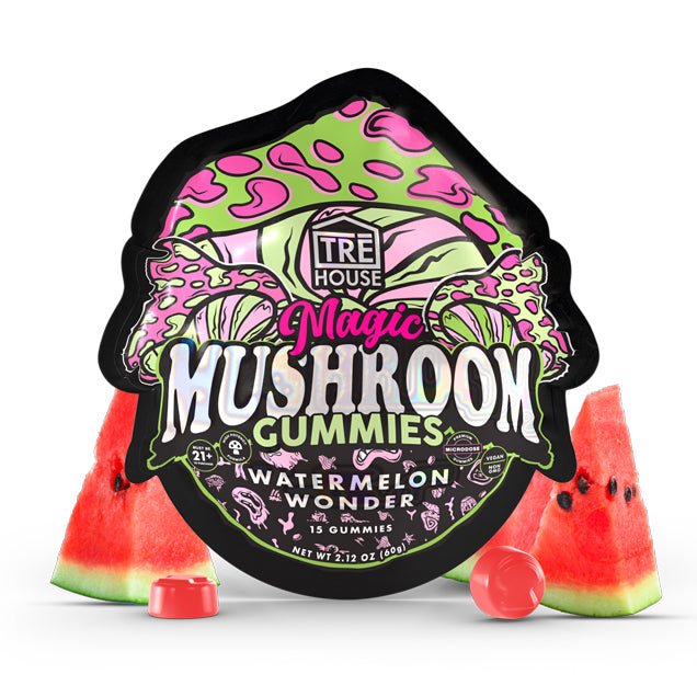 Tre House Magic Mushroom Gummies 15PK - Watermelon Wonder - TPCSUPPLYCO