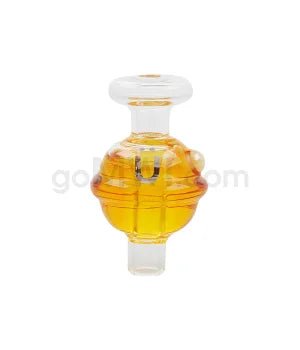 Uber Glass 3" Freezable Carb Cap - Orange - TPCSUPPLYCO