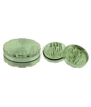 Uber Grinder 2 pc CNC 76mm 3" Green 10PC/BX - TPCSUPPLYCO