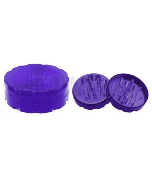 Uber Grinder 2 pc CNC 76mm 3" Purple 10PC/BX - TPCSUPPLYCO