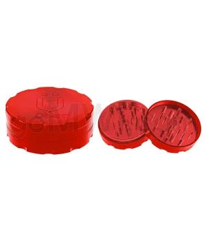 Uber Grinder 2 pc CNC 76mm 3" Red 10PC/BX - TPCSUPPLYCO