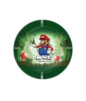 V Syndicate Metal Ashtray - Mario Smoke Sesh - TPCSUPPLYCO