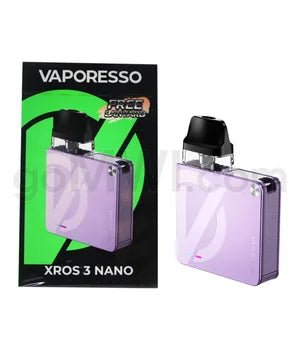 Vaporesso XROS NANO 3 1000mAh Kit - Lilac Purple - TPCSUPPLYCO