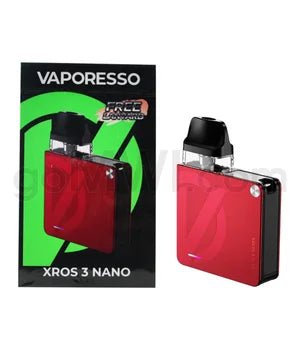 Vaporesso XROS NANO 3 1000mAh Kit - Magenta Red - TPCSUPPLYCO