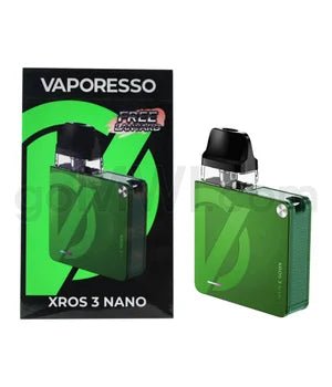 Vaporesso XROS NANO 3 1000mAh Kit - Olive Green - TPCSUPPLYCO