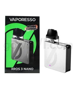 Vaporesso XROS NANO 3 1000mAh Kit - Silver - TPCSUPPLYCO