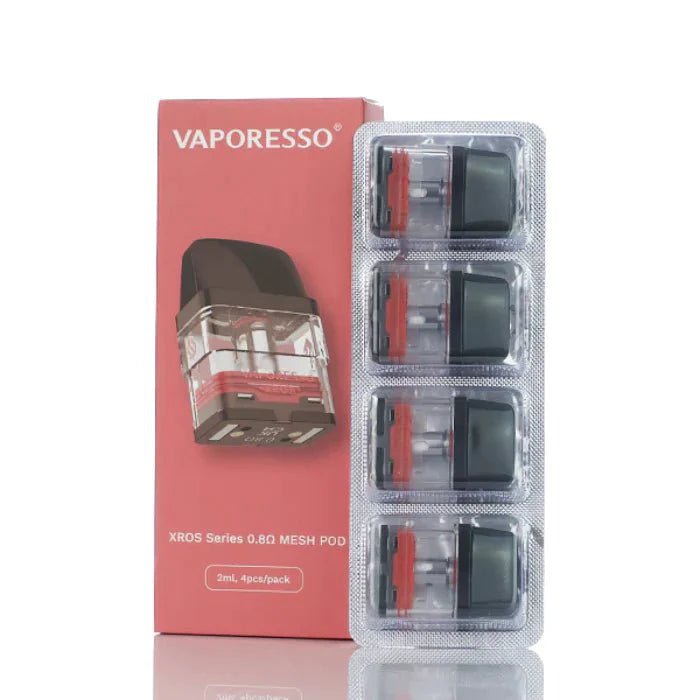 Vaporesso XROS Replacement 0.8ohm Pod 4PK - TPCSUPPLYCO