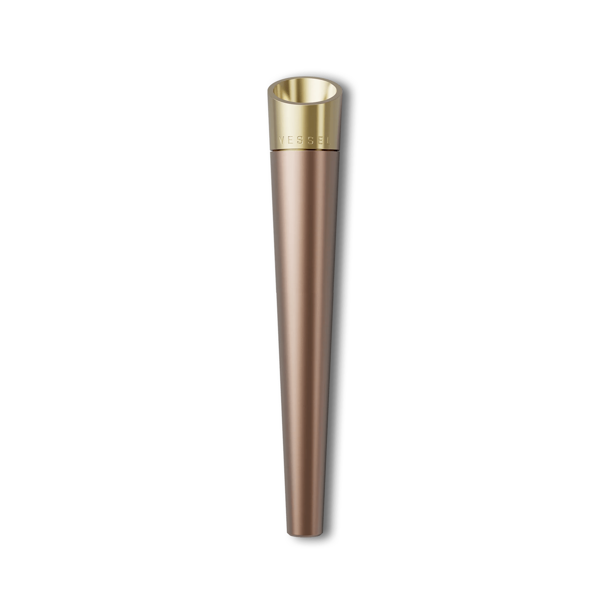 Vessel Cone 3.5" Metal Bat - Rose Gold - TPCSUPPLYCO