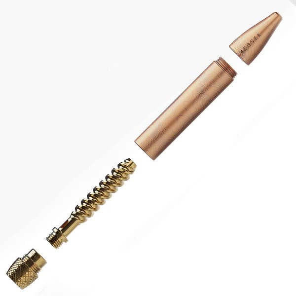 Vessel Helix 3.5" Metal Bat - Rose Gold - TPCSUPPLYCO